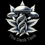 The Dank Tank Small Logo with the ShroomDank image